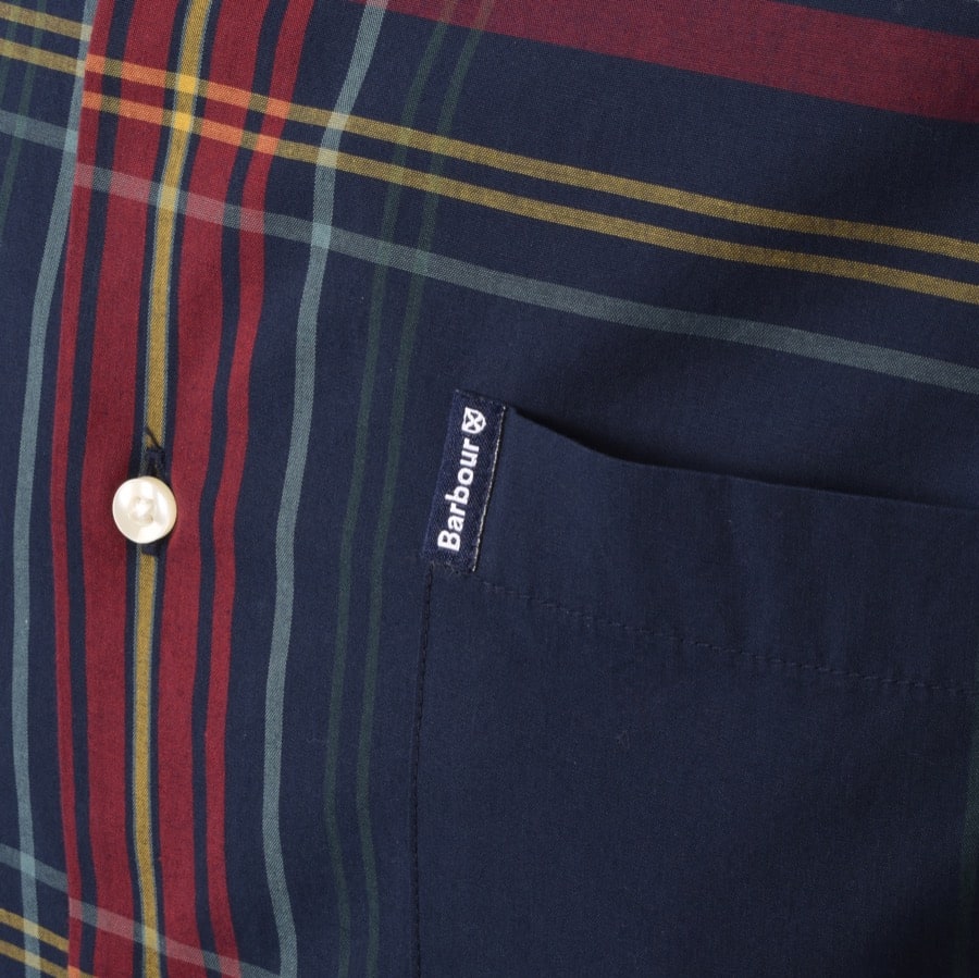 Alternative Image for ProductBarbour Highland Check Shirt Navy3